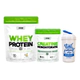 Star Nutrition Combo Whey Protein Doypack X2lb + Creatina Doypack X 300gr + Vaso