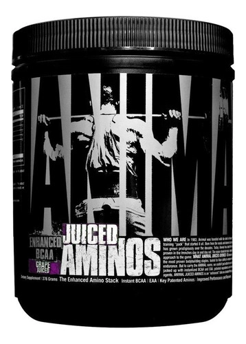 Aminos Bcaa Juiced Universal Taurina 377 Gr