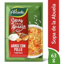 Sopa De La Abuela Alicante Arroz Con Pollo 63 Gr