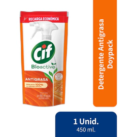 Limpiador Cif Bioactive Antigrasa 450 Ml