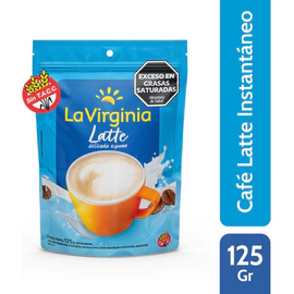 Cafe Latte Instantaneo La Virginia Sin Tacc 125 Gr Doypack