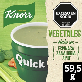 Sopa Instantanea Quick Knorr Vegetales Apio 5 Sobres