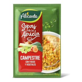 Sopa De La Abuela Alicante Campestre Sobre 68 Gr