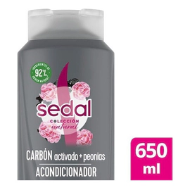 Acondicionador Sedal Carbon Activado Y Peonias 650 Ml