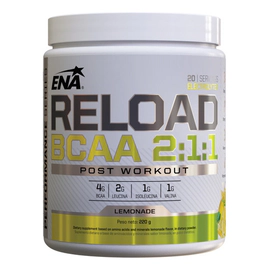 Reload Bcaa Ena 2:1:1 X 220gr Aminoacidos - Sabor Lemonade