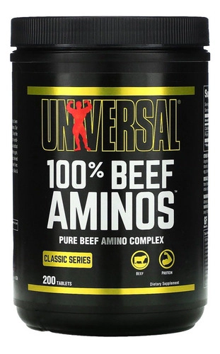 Aminoacidos Beef Aminos 1 200 Tabs Universal