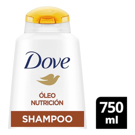 Shampoo Dove Oleo Nutricion 750ml
