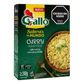 Arroz Gallo Curry Asiático 240 Gr