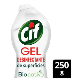 Limpiador Desinfectante De Superficies Cif Gel 250g