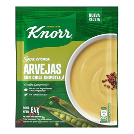 Sopa Crema Knorr Arvejas Con Chile Chipotle 64 Gr