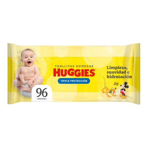 Toallitas Húmedas Huggies Triple Proteccion 96 Un
