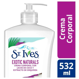 Crema Hidratante Corporal Exotic Naturals St Ives 532ml