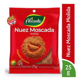 Nuez Moscada Molida Alicante 25 Gr