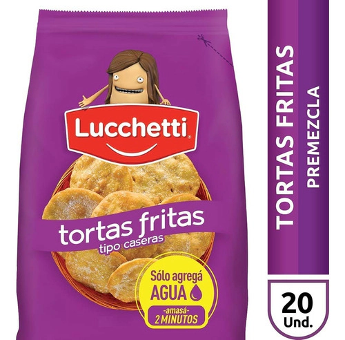 Premezcla Lucchetti Torta Frita Tipo Caseras X 500 Gr