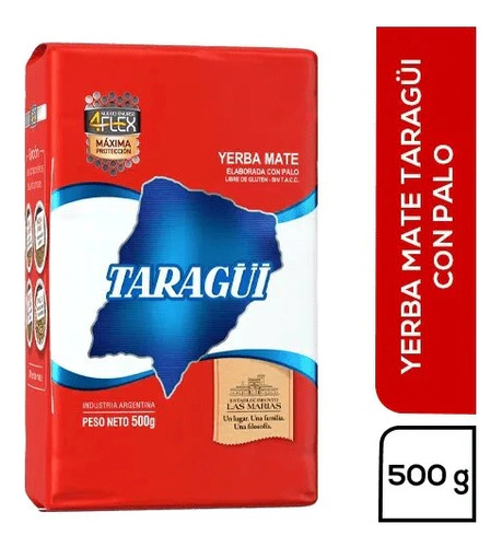 Yerba Taragui Mate C/palo 500 Gr