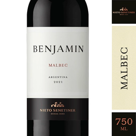 Vino Tinto Benjamin Malbec 750 Cc
