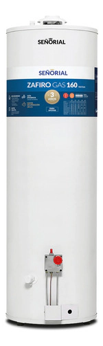 Termotanque Multigas Señorial Zafiro Tszp-160 Blanco 160l Blanco