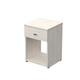 Mesa De Luz 1 Cajón Dakar Zero Melamina Dormitorio