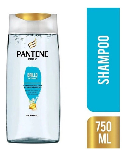 Shampoo Pantene Pro V Miracles Brillo Extremo X 750 Ml