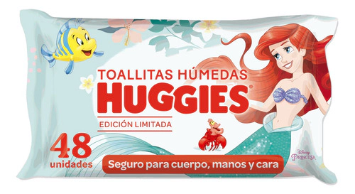 Toallas Humedas X48 Huggies Sirenita