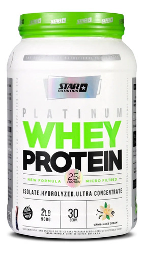 Proteina De Suero Whey Protein Star Nutrition X 2 Lb