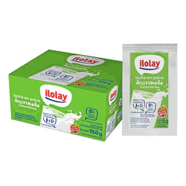 Leche Ilolay En Polvo Descremada Sobre 5gr 30 Un
