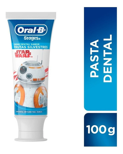 Pasta Dental Oral B Kids Stage Star Wars 100 Gr