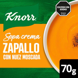 Sopa Crema Knorr Zapallo Con Nuez Moscada 70 Gr