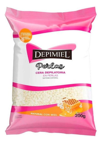 Cera En Perlas Depimiel Natural Con Miel Bolsa 200 Gr