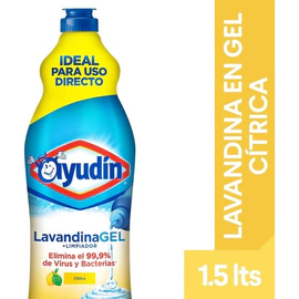 Lavandina En Gel Ayudín Pureza Cítrica 1,5 Lts