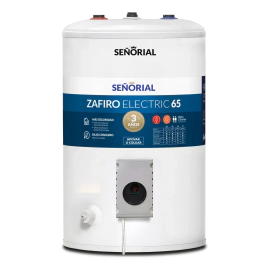 Termotanque Eléctrico Señorial Zafiro 65 TESZP-65 Blanco