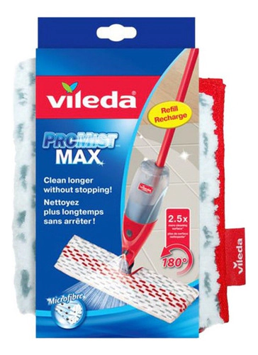 Vileda Repuesto Mopa Plana Con Spray Promist Max