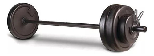 Kit Local Completo Mir Fitness Discos Lisos 17 Kg