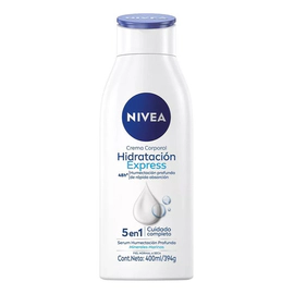 Crema Corporal Nivea Hidratación Express 5 En 1 400ml Perfumada