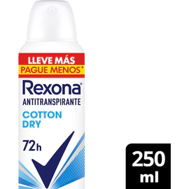 Desodorante Rexona Cotton Dry 250 Ml