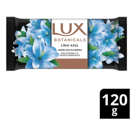 Jabón En Barra Lux Lirio Azul 125 G