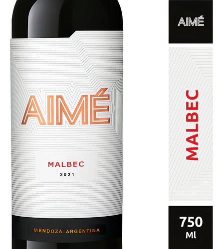 Vino Malbec Aime Botella 750 Ml