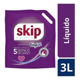 Jabón Líquido Skip Con Esencia De Comfort 30 Lavados X 3 Lts