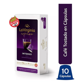 La Virginia Café Espresso Intenso N9 10 Cápsulas