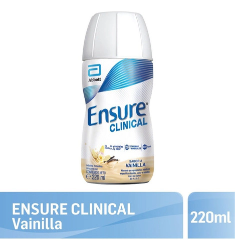Ensure Clinical Liquido Multivitaminico Vainill Abbott 220ml