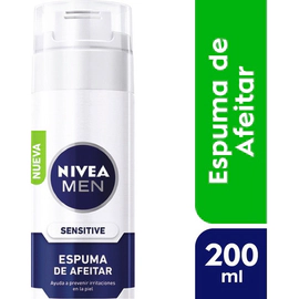 Espuma De Afeitar Nivea Sensitive 200 Ml