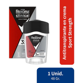 Desodorante Rexona Sport Strength Crema 48 Gr.