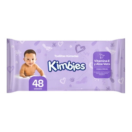 Kimbies Toallitas Húmedas Para Bebés Paquete X 48 Unidades
