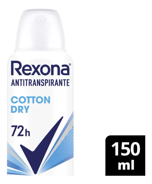 Rexona Women Antitranspirante En Aerosol Cotton Dry 150ml