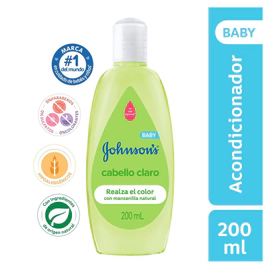 Johnson Baby Acondicionador Para Cabello Claro 200 Ml