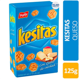 Galletitas Kesitas Queso Estuche 125 Gr