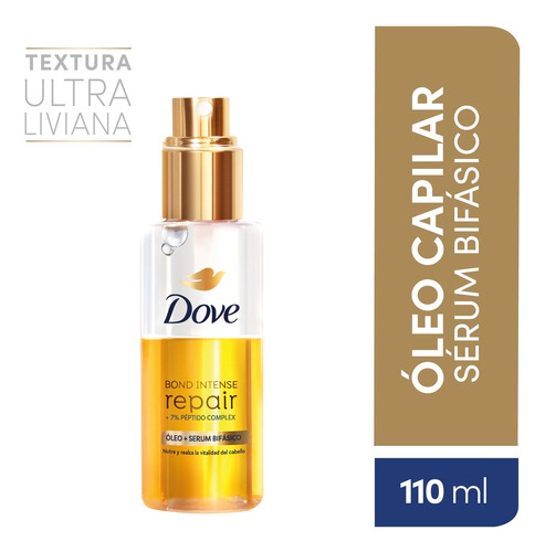 Óleo + Sérum Dove Bond Intense Repair 110 Ml