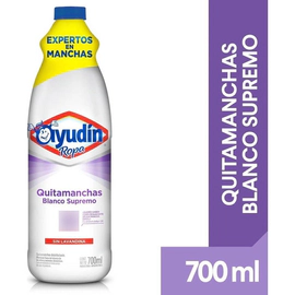 Quitamanchas Ayudin Ropa Blanco Supremo Botella 700 Ml