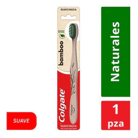 Colgate Cepillo Dental Bamboo Suave 1 Undidad