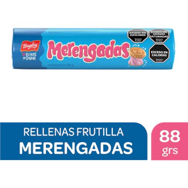 Galletitas Merengadas Frutilla 88 Gr